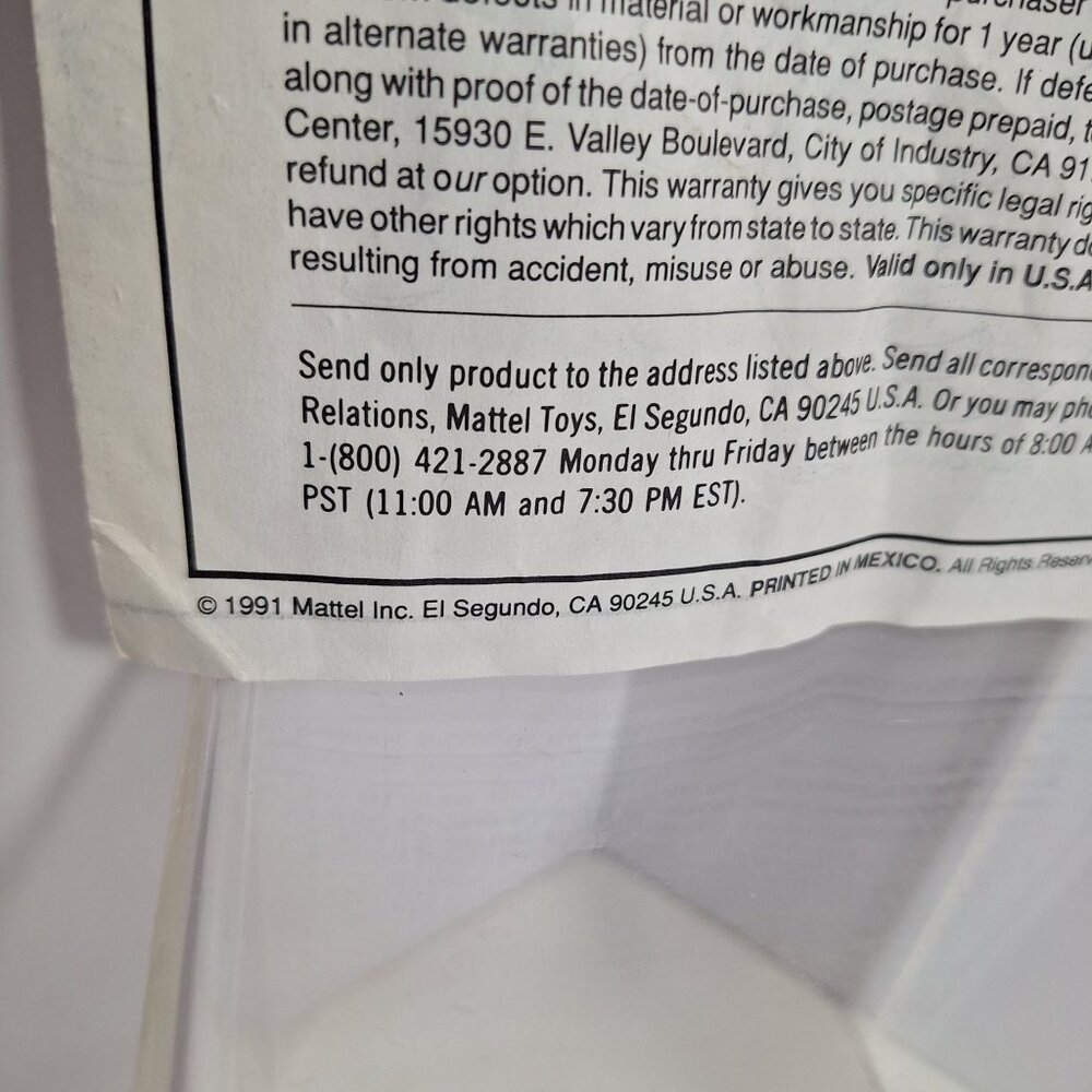 Barbie Star Stepper Horse Instructions Manual 1991 Mattel Vintage - Picture 2 of 10